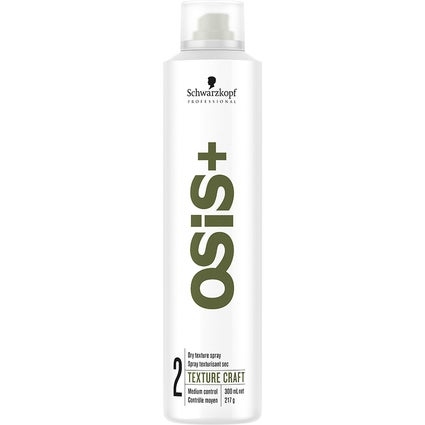 Osis Texture Craft Hair Spray er en tørr teksturspray som skaper øyeblikkelig volum med naturlig glans uten å tyngde håret.
